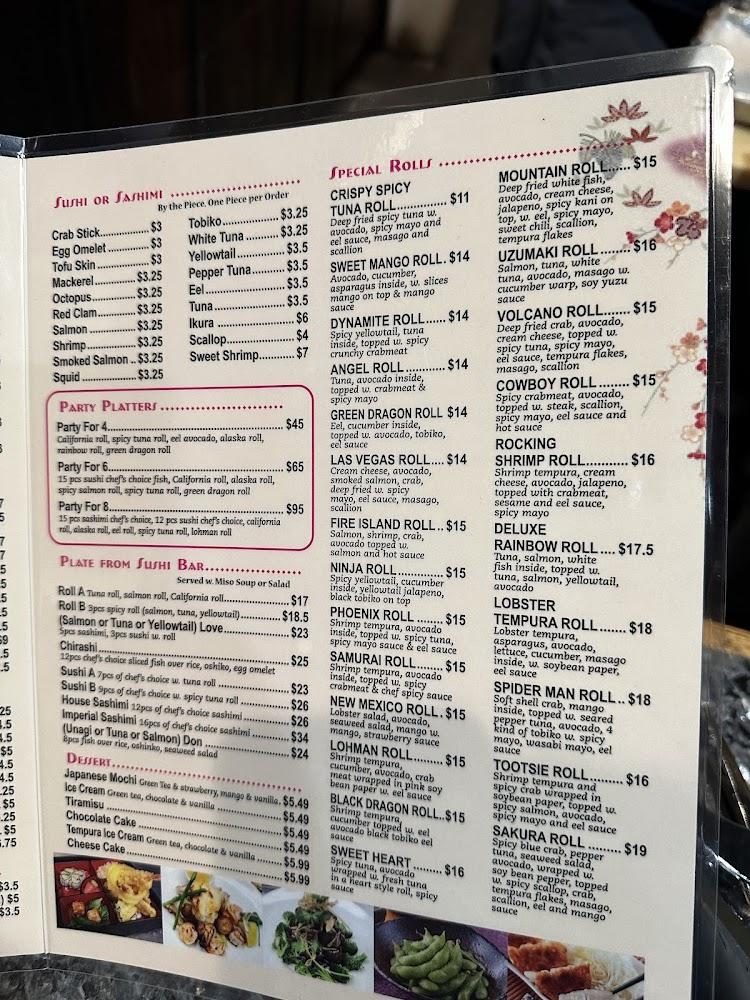 Sakura Japanese House Menu image 4